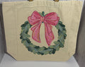 Large Tote Bag with Leather Straps
